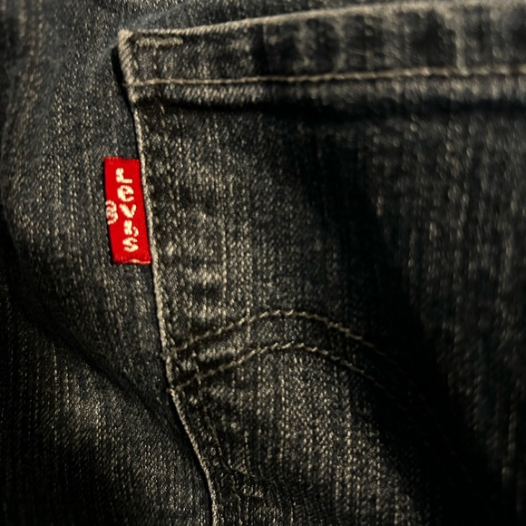 Levi’s 505 | straight leg size 10 dark blue jeans - measurements in pics - Picture 5 of 9